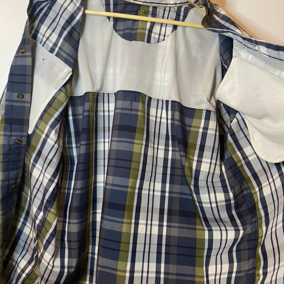 CARHARTT Force Relaxed Fit Gray Plaid Casual - Picture 4 of 4